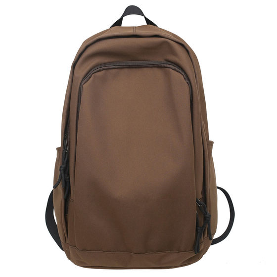 Schoolbag for women Korean style fashion solid color high school college backpack lightweight large capacity versatile travel backpack for men 
Schoolbag for women Korean style fashion solid color high school college backpack lightweight large capacity versatile travel backpack for men