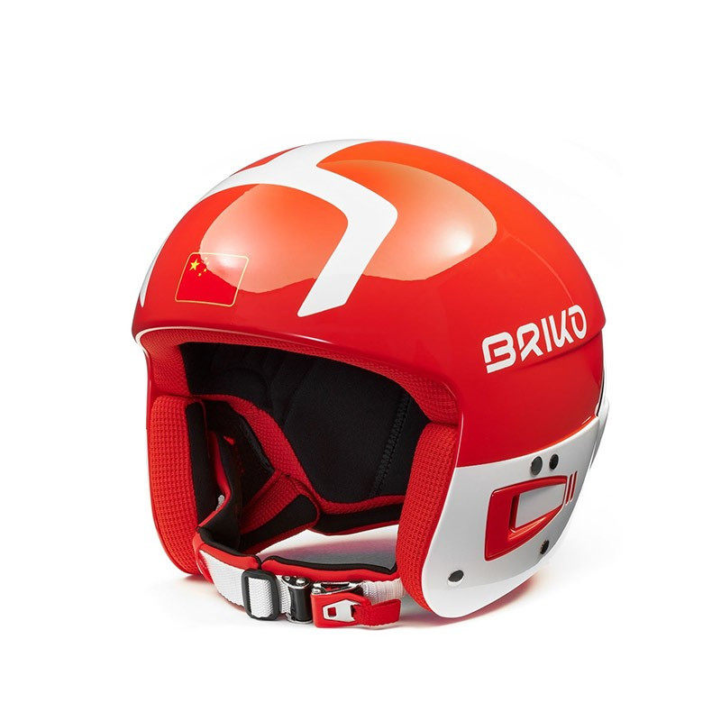 Casco Sci Briko Vulcano FIS 6.8 - Certificato FIS, Con Sistema PROTETTO Per La Nuca, Unisex Adulto, Taglie 52-64