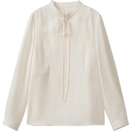 The same style of ruffle lace collar shirt for women in the 24 winter new style front shoulder temperament long sleeve shirt BDR4HD3429
The same style of ruffle lace collar shirt for women in the 24 winter new style front shoulder temperament long sleeve shirt BDR4HD3429