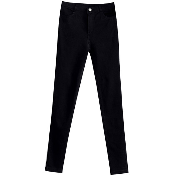 Black elastic thin style spring, summer, autumn and winter versatile nine-point trousers pencil straight plus velvet leggings for women
Black elastic thin style spring, summer, autumn and winter versatile nine-point trousers pencil straight plus velvet leggings for women