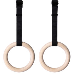 procircle wooden rings birch adult gymnastics training pull-ups home fitness horizontal bar procircle wooden rings birch adult gymnastics training pull-ups home fitness horizontal bar