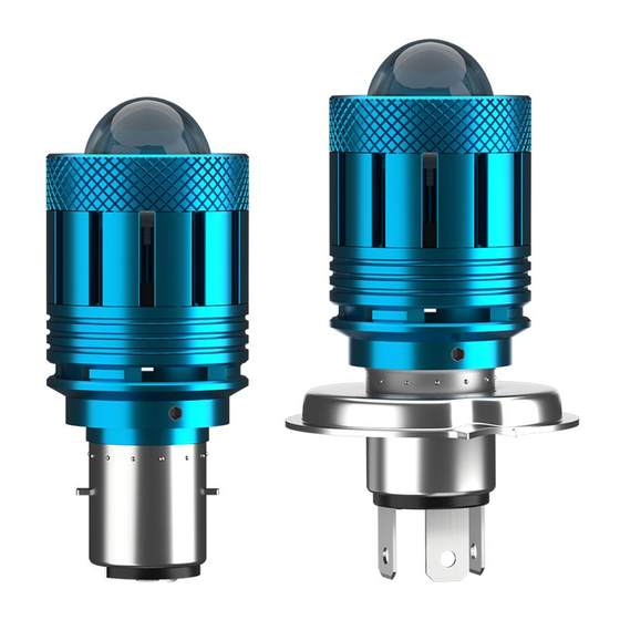 Electric car lights motorcycle LED big light bulb super bright modification built-in 12V double claws three claws H4 strong light lens spotlight 
Electric car lights motorcycle LED big light bulb super bright modification built-in 12V double claws three claws H4 strong light lens spotlight