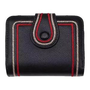 The new small wallet female short leather -sensitive coin purse multi -card position anti -demagnetic card bag wallet integrated female wallet clip The new small wallet female short leather -sensitive coin purse multi -card position anti -demagnetic card bag wallet integrated female wallet clip