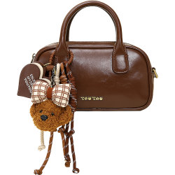 TOUTOU puppy Boston bowling bag crossbody bag TOUTOU puppy Boston bowling bag crossbody bag