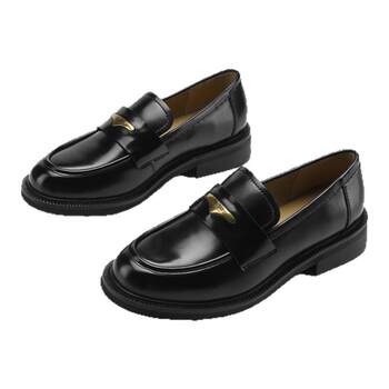 Saturday genuine leather loafers women's shoes
 Saturday genuine leather loafers women's shoes