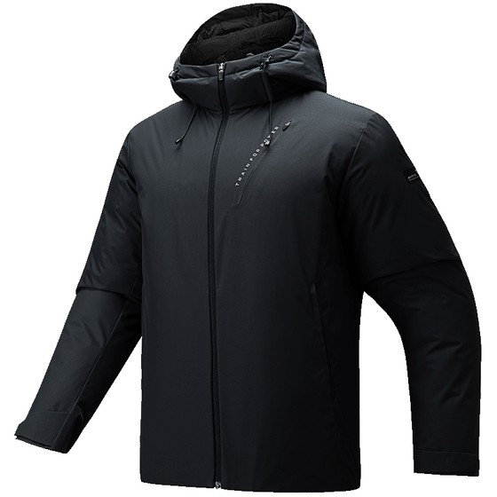 Anta Speed Warm Down Jacket丨Men's New Winter Water-Repellent Hooded Warm Loose Short Down Jacket Anta Speed Warm Down Jacket丨Men's New Winter Water-Repellent Hooded Warm Loose Short Down Jacket