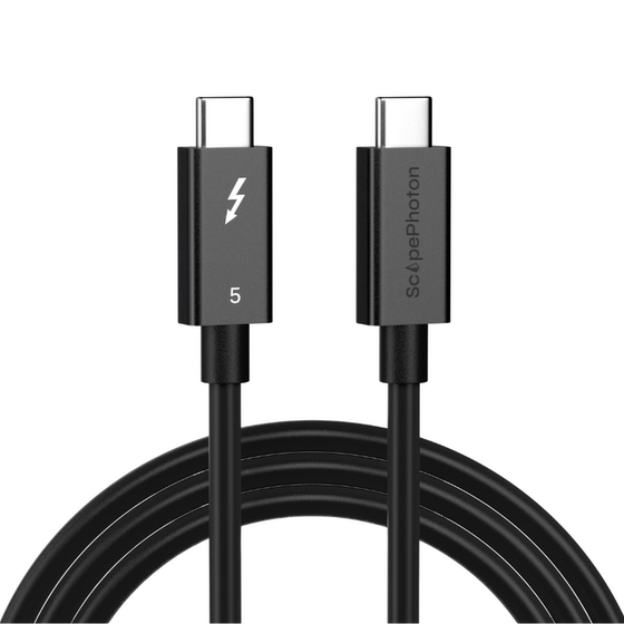ScapePhoton Thunderbolt 5 full-function data cable 120Gbps 240W 16K30Hz high-power mobile phone and tablet computer one-line connection
ScapePhoton Thunderbolt 5 full-function data cable 120Gbps 240W 16K30Hz high-power mobile phone and tablet computer one-line connection