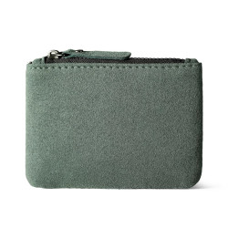 Japanese imported unprinted MUJ suede coin purse men's large-capacity ID bag storage advanced card bag storage bag Japanese imported unprinted MUJ suede coin purse men's large-capacity ID bag storage advanced card bag storage bag