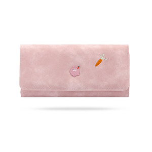 Wallet women's long 2025 new Korean version cute girl heart embroidered multi-card folding student coin wallet card bag 
Wallet women's long 2025 new Korean version cute girl heart embroidered multi-card folding student coin wallet card bag