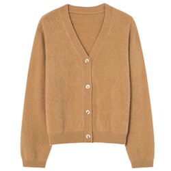 Evely outlets store old money style Consinee 100% cashmere knitted cardigan vest spring and autumn tops for women Evely outlets store old money style Consinee 100% cashmere knitted cardigan vest spring and autumn tops for women