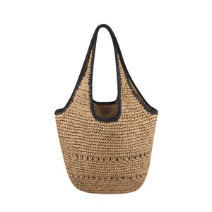Large capacity hand-woven straw woven bag for women lazy style beach vacation commuter shoulder bag beach tote bag 
Large capacity hand-woven straw woven bag for women lazy style beach vacation commuter shoulder bag beach tote bag