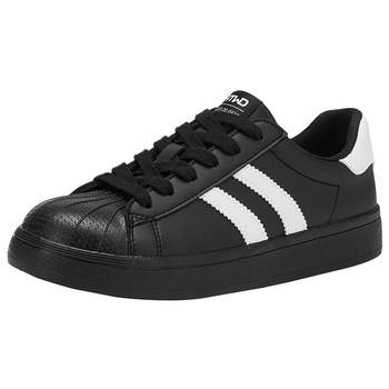 Hot air flat-soled white shoes casual shoes Hot air flat-soled white shoes casual shoes