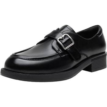 Best 2025 Autumn Shopping Mall New Oxford Shoes Black Leather Shoes Women's Singles Shoes BV305CA5 Best 2025 Autumn Shopping Mall New Oxford Shoes Black Leather Shoes Women's Singles Shoes BV305CA5