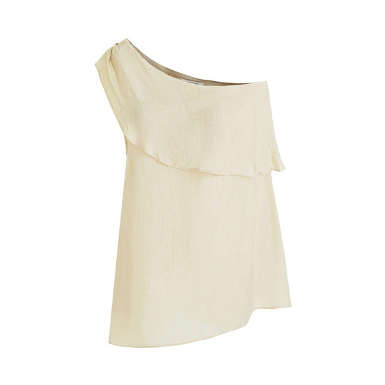 UNSPOKEN asymmetric double-layer single-shoulder top for women in summer lazy draped slit skirt two-piece set
UNSPOKEN asymmetric double-layer single-shoulder top for women in summer lazy draped slit skirt two-piece set
