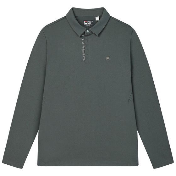 FILA official men's knitted long-sleeved POLO shirt 2025 spring new business simple casual top 
FILA official men's knitted long-sleeved POLO shirt 2025 spring new business simple casual top