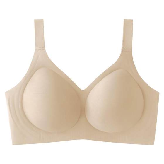 Mushroom home traceless liquid foundation underwear impermeable invisible flesh-colored skin color gathered thin shoulder strap sports beautiful back bra 
Mushroom home traceless liquid foundation underwear impermeable invisible flesh-colored skin color gathered thin shoulder strap sports beautiful back bra