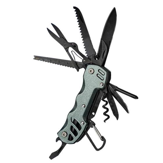 Multifunctional folding Swiss Army Knife outdoor survival equipment household fruit knife self-defense tool knife
Multifunctional folding Swiss Army Knife outdoor survival equipment household fruit knife self-defense tool knife