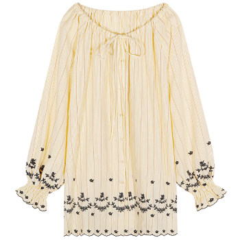 Luoluojie long sleeve striped shirt for women 
Luoluojie long sleeve striped shirt for women