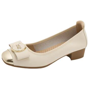 Gomeiqi small-scented thick heeled shoes 
Gomeiqi small-scented thick heeled shoes