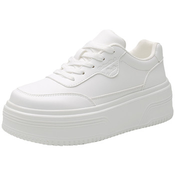 Dadong soft bottom increase small white shoes sports casual shoes
 Dadong soft bottom increase small white shoes sports casual shoes