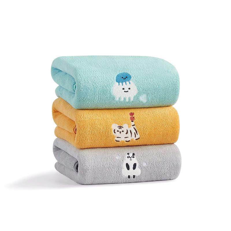 Sanli Baby Bath Towel Soft Cotton Gauze Newborn to 14 Years
