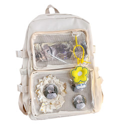 Campus women's backpack transparent school bag Campus women's backpack transparent school bag