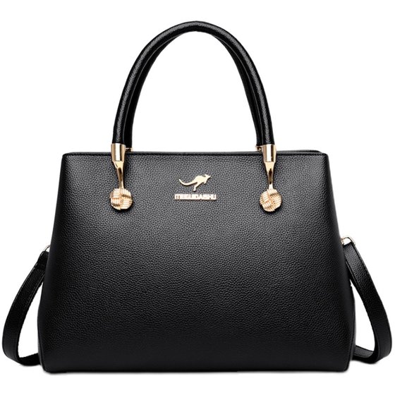 Kangaroo middle-aged ladies handbag 2025 new genuine leather cowhide bag mother bag crossbody bag large capacity bag 
Kangaroo middle-aged ladies handbag 2025 new genuine leather cowhide bag mother bag crossbody bag large capacity bag