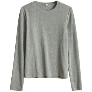 Gentle and soft women's round neck base shirt, constant temperature elastic long-sleeved T-shirt, autumn and winter style, women's clothing in Shandong online store 
Gentle and soft women's round neck base shirt, constant temperature elastic long-sleeved T-shirt, autumn and winter style, women's clothing in Shandong online store