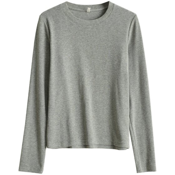 Gentle and soft women's round neck base shirt, constant temperature elastic long-sleeved T-shirt, autumn and winter style, women's clothing in Shandong online store 
Gentle and soft women's round neck base shirt, constant temperature elastic long-sleeved T-shirt, autumn and winter style, women's clothing in Shandong online store