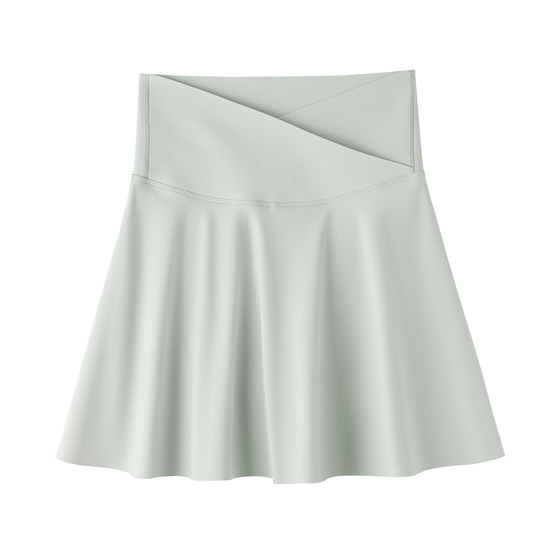 High-waisted yoga skirt breathable and slim running fitness tennis skirt sports short skirt for women in summer thin style anti-exposed High-waisted yoga skirt breathable and slim running fitness tennis skirt sports short skirt for women in summer thin style anti-exposed