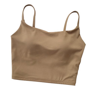 Small suspender vest fixed fixation gathers sports underwear women's tube top training fitness bras bra summer Small suspender vest fixed fixation gathers sports underwear women's tube top training fitness bras bra summer