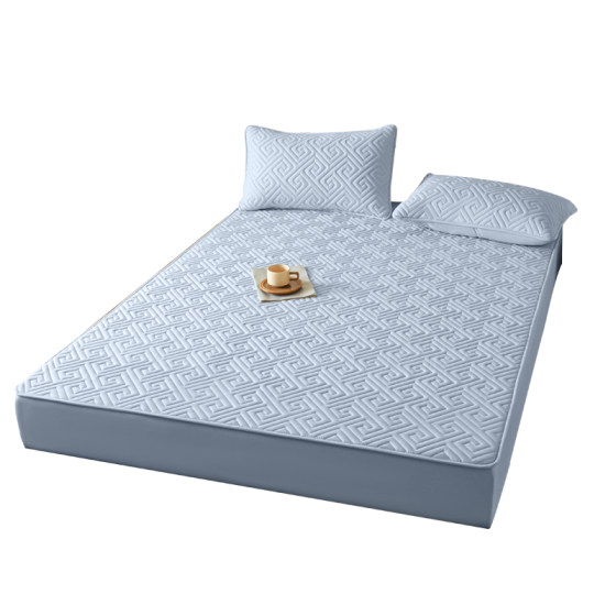 Class A mother and baby grade cotton bed cover mattress protective cover non-pure cotton bed sheet cover waterproof bed cover wet cover mattress 
Class A mother and baby grade cotton bed cover mattress protective cover non-pure cotton bed sheet cover waterproof bed cover wet cover mattress