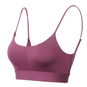 yoyomeat thin-strap beautiful back sports bra women's shock-proof running fitness vest push-up anti-sagging yoga bra 
yoyomeat thin-strap beautiful back sports bra women's shock-proof running fitness vest push-up anti-sagging yoga bra