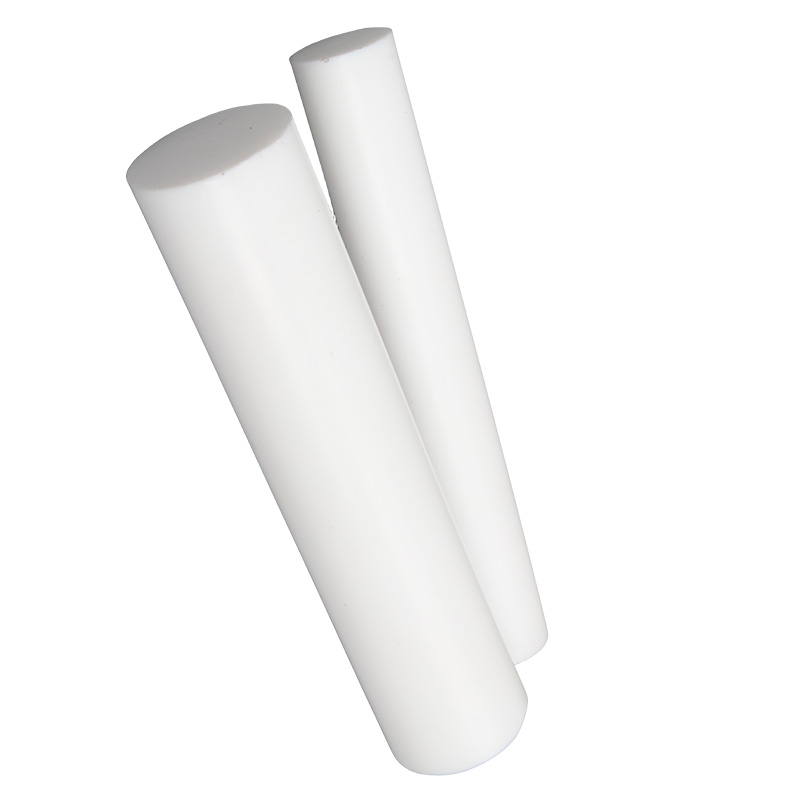 プラスチック POM 丸棒（白） 直径 85mm　410 mm PTFE丸棒 - ゴム通