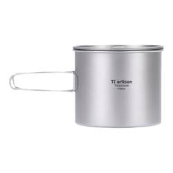 Titanium Craftsman Camping Pot Pure Titanium Cooking Tools 1.1L Picnic Cooking Tools Single Noodle Pot Soup Pot Portable Lightweight Pot Titanium Craftsman Camping Pot Pure Titanium Cooking Tools 1.1L Picnic Cooking Tools Single Noodle Pot Soup Pot Portable Lightweight Pot
