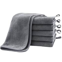 Household double-layer thickened rag absorbs water and does not shed lint Household double-layer thickened rag absorbs water and does not shed lint