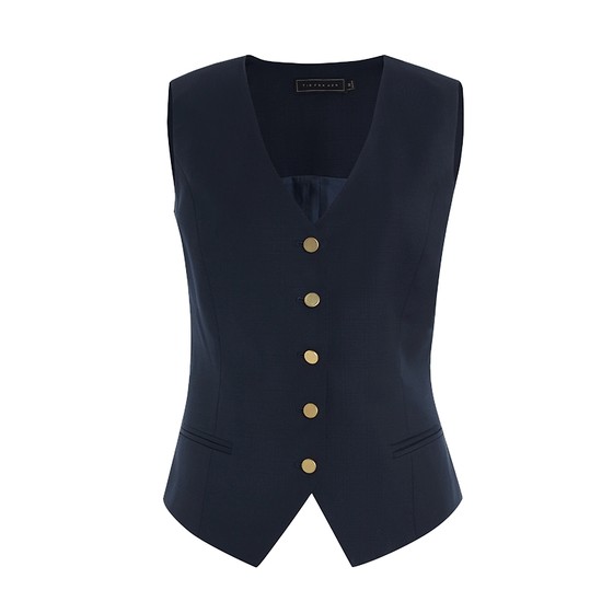 TieForHer Rosa Single-row Vest Jacket Brand Founded ROSA Series
TieForHer Rosa Single-row Vest Jacket Brand Founded ROSA Series