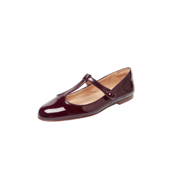 Lawnmower old k patent leather lolita Marie Jane shoes T-string light-mouth genuine leather single shoes flat shoes French ins
Lawnmower old k patent leather lolita Marie Jane shoes T-string light-mouth genuine leather single shoes flat shoes French ins