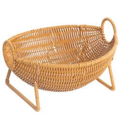 Oval creative imitation vine fruit basket Oval creative imitation vine fruit basket