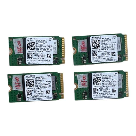 Magnesium 2450 1TB NVME PCIE4 M.2 Low Power Laptop Desktop SSD
Magnesium 2450 1TB NVME PCIE4 M.2 Low Power Laptop Desktop SSD