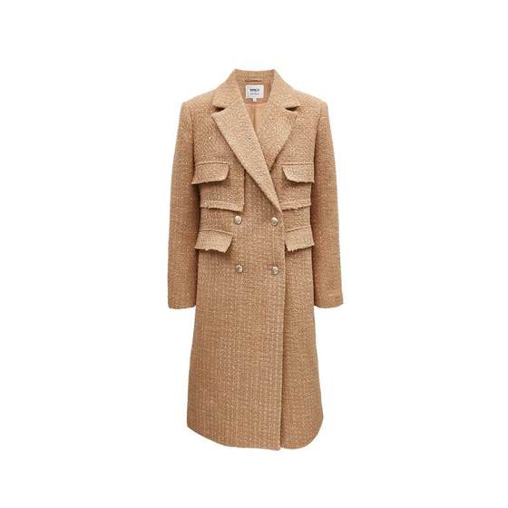 O-Zhou Yanzhi ONLY2024 new winter style with wool small fragrance pocket mid-length woolen coat for women
O-Zhou Yanzhi ONLY2024 new winter style with wool small fragrance pocket mid-length woolen coat for women