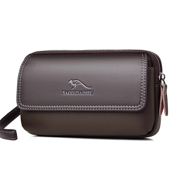 Working on the construction site mobile phone bag waist bag men's genuine leather belt waist hanging coin wallet horizontal multi-functional men's mobile phone bag
Working on the construction site mobile phone bag waist bag men's genuine leather belt waist hanging coin wallet horizontal multi-functional men's mobile phone bag