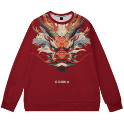 New Chinese style trendy round neck sweatshirt for men in autumn and winter New Chinese style trendy round neck sweatshirt for men in autumn and winter