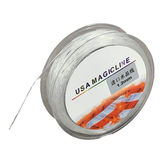 Crystal elastic line Wenhua line Round transparent rubber band line Beaded rope Wenhua Vajra Bodhi Buddhist bead bracelet line
Crystal elastic line Wenhua line Round transparent rubber band line Beaded rope Wenhua Vajra Bodhi Buddhist bead bracelet line