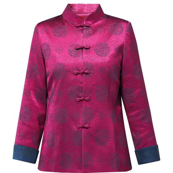 Tang suit female lay Buddhist uniform Chinese style coat embroidered middle-aged and elderly people button spring and autumn casual birthday party wedding dress
Tang suit female lay Buddhist uniform Chinese style coat embroidered middle-aged and elderly people button spring and autumn casual birthday party wedding dress