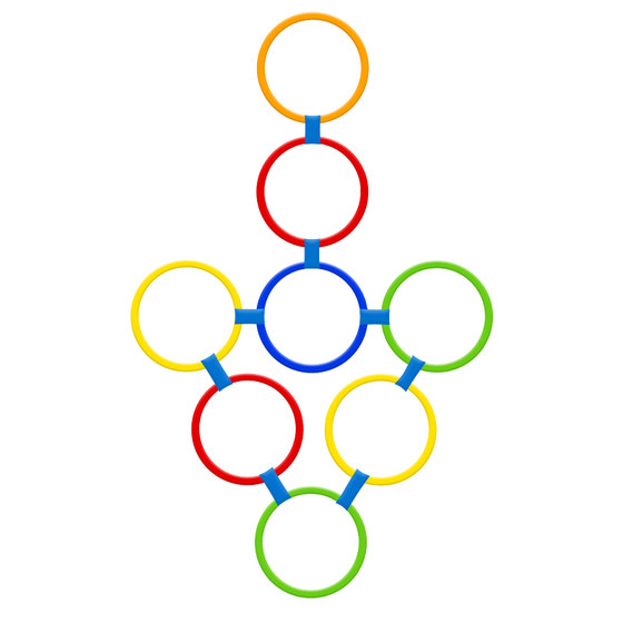 Sensory training equipment Children jumping around the ring home, hoping, circle jumping checkered toy kindergarten, kindergarten physical movement
Sensory training equipment Children jumping around the ring home, hoping, circle jumping checkered toy kindergarten, kindergarten physical movement