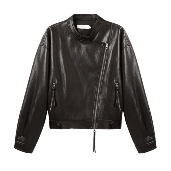 Nishimachimuraya motorcycle-sensing jacket women's 2025 autumn new short trend short leather jacket XXAC10003
Nishimachimuraya motorcycle-sensing jacket women's 2025 autumn new short trend short leather jacket XXAC10003