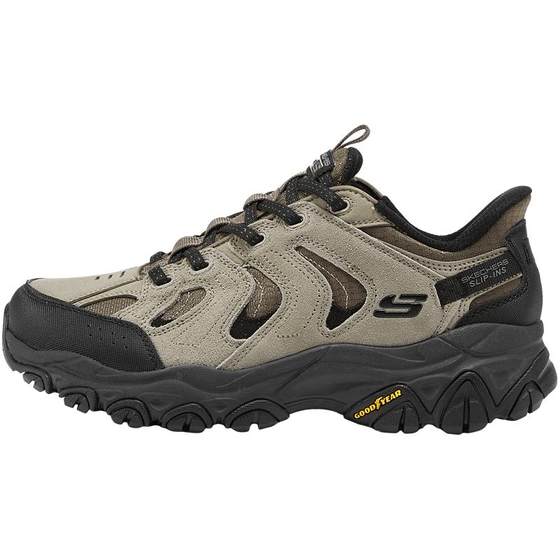 Skecher wakes up the mountain flash wear shoes outdoor hiking shoes for men's hiking shoes new wear-resistant gripping shock-absorbing comfortable and versatile 
Skecher wakes up the mountain flash wear shoes outdoor hiking shoes for men's hiking shoes new wear-resistant gripping shock-absorbing comfortable and versatile