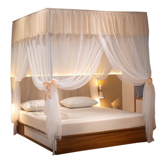 Palace floor-standing mosquito net household bedroom 2023 new three-door princess style bracket thickened encryption 2022 high-end
Palace floor-standing mosquito net household bedroom 2023 new three-door princess style bracket thickened encryption 2022 high-end