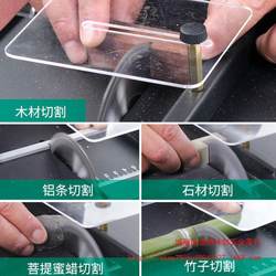 Household micro mini desktop small table saw cutting machine woodworking model saw chainsaw small belt machine sharpening tool Household micro mini desktop small table saw cutting machine woodworking model saw chainsaw small belt machine sharpening tool